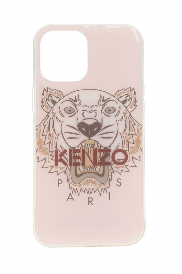 Pink iPhone 12 Pro Max case Kenzo - IetpShops Egypt